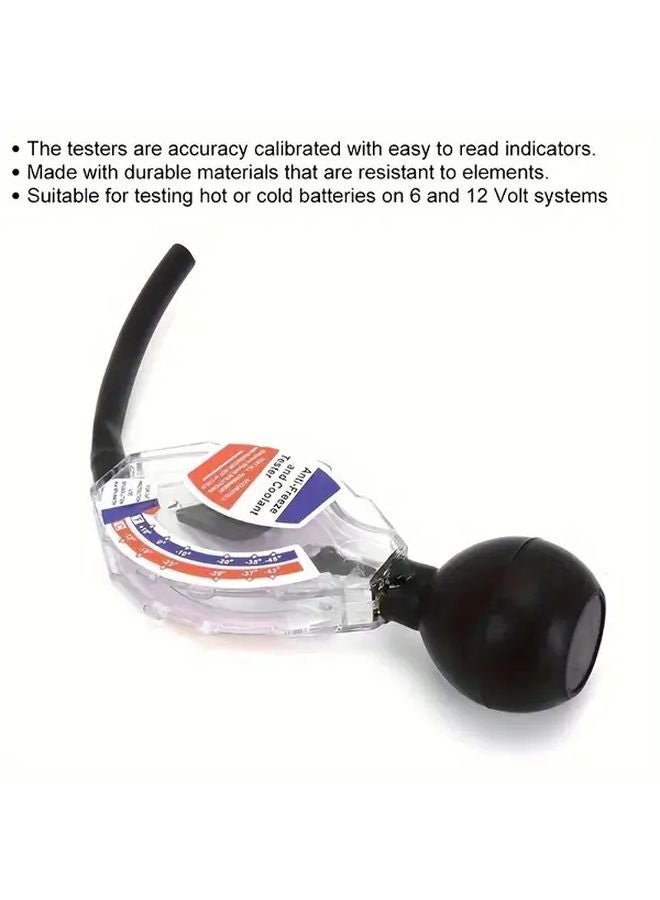 1pc Car Antifreeze Coolant Tester Easy Read Dial Color Coded Durable Plastic Portable - Image 5